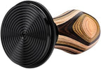 Normcore 58.5mm Espresso Coffee Tamper V4, Spring Loaded Tamper With Titanium PVD Coating Ripple Base, 15lb / 25lb / 30lbs Replacement Springs, Colorful Wood Handle - Image 5