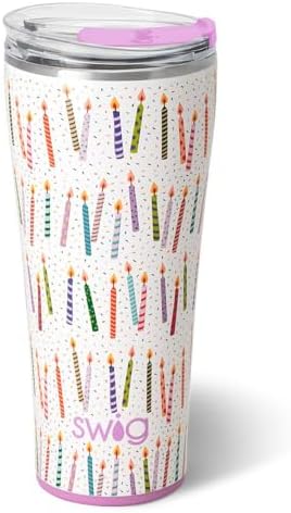 Swig Life 32oz Insulated Tumbler with Lid, Make a Wish by SwigLife