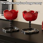 Key Bowl for Entryway Table, Pen Holder for Desk Cute-Sunglass, Jewelry, Makeup Organizer-Cupcake Stand for Candy, Cookies-Tea Bag & Coffee Bar Snack Organiser for Pantry Storage (Bowl Shaped-Blue) - Image 6