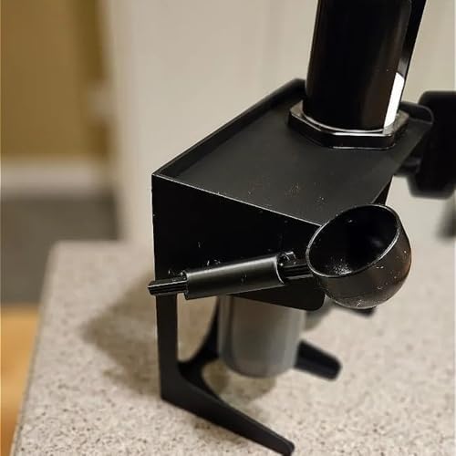 Versatile Stand & Storage Box for Standard Aeropress Coffee Makers - Ideal for Air Drying, Organizing, and Featuring Dedicated Slots for Scoop, Mixer, and Paper Cups (White) - Image 3