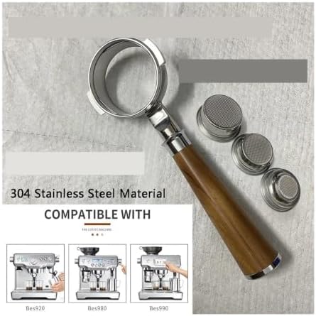 58mm Bottomless Portafilter With 1 2 4 Cup Basket(Purple Sandalwood) - Image 3