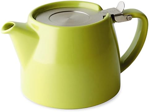 FORLIFE Stump Teapot with SLS Lid and Infuser, 18-Ounce, Lime by Unknown