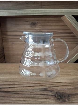 SODEF Ceramic V60 Coffee Brewing Set 600ml with Dripper and Carafe for Pour Over Coffee - Image 6