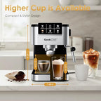Geek Chef Espresso Machine with Milk Frother, 20 Bar Espresso & Latte Maker - Image 6