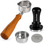 51mm Bottomless Portafilter and Coffee Tamper Sets for CASABREWS Espresso Machine by VOURMIO