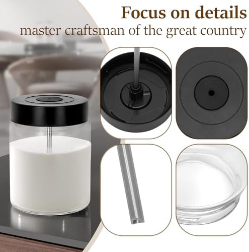 11574240 MB-CM-G Glass Milk Container for Miele Countertop Coffee Machines - Image 3