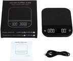 Coffee Scale with Timer -Digital Multifunction Weighing Scale High Accuracy Pour Over Drip Espresso Scale for W/LCD - Image 5