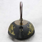 tetsubin Cast iron Tea Kettle workshop Healthy japanese Tea pot with Stainless Steel Infuser (34 oz) - Image 4
