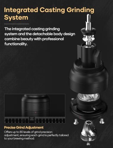 Cocinare ESSENCE GO B38 Ultra Manual Coffee Grinder Capacity 30g - Image 3