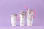 Swig Life 22oz Insulated Travel Mug with Handle & Lid, Confetti - Image 3