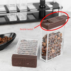 Coffee Storage Tube, Dosing Cup, Spraying Bottle Set for Home Bar Office, Coffee Beans Storage Tube, Simplify Coffee Making Process, Enhance Efficiency - Image 2