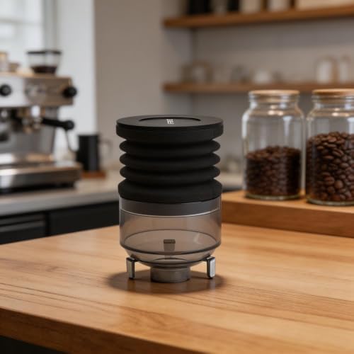 Coffee Grinder Bellows with Aluminum Lid, Silicone Press - Image 3