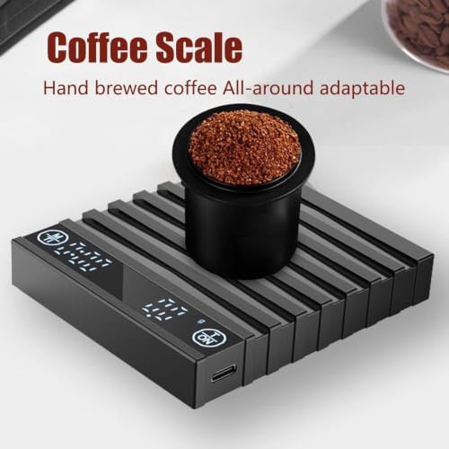 Pour Over Coffee Scale High Accuracy Waterproof Rechargeable Tea Brewing - Image 5