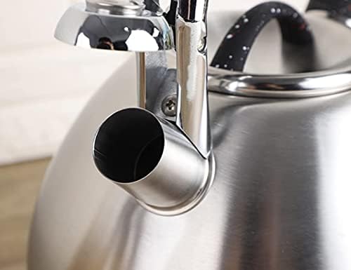 Tea Kettle Stovetop Stainless Steel Whistling Kettle 3.5L Hot Water Boiler Kettle Kitchen Stovetop Tea Kettle Teapot Pour Over Kettle - Image 5