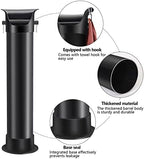 Espresso Coffee Knock Box for Barista Commercial Knock Box for Espresso Coffee Grounds Floor Standing Knock Box with Garbage Bags and Towels - Image 2