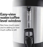 Hamilton Beach 45 Cup Fast Brew Coffee Urn and Hot Beverage Dispenser - Image 5