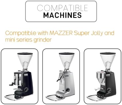 Single Dose Hopper for Mazzer Grinder Mini Series A/B/Filter/Mini doser, for Super Jolly Series Hand Pressure Cleaning Tool Blowing Coffee Bean Bin Accessories - Image 3