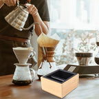 Wooden Coffee Knock Box Detachable for espresso Grounds Bin Wooden - Image 5