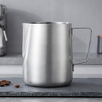 304 Stainless Steel Spouted Coffee Steaming Pitcher - Image 5
