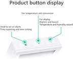 Electronic Bathroom Thermometer Multi-Function Time Display Alarm Function LCD Display Trend Display High Strength Durable and Wearable - Image 3