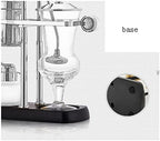 JITEM Cafetera Belgium Luxury Royal Family Balance Syphon Coffee Maker Siphon Brewer Elegant Design Retro Style with U Handle Glass Siphon Pot for Coffee or Tea - Image 3