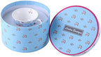 London Boutique Cup and Saucer Set Afternoon Tea Set New Bone China Vintage Flora Rose Porcelain Gift Box (Rose Blue 1pc Set) - Image 2