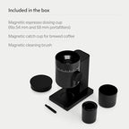 Fellow Opus 2 Conical Burr Grinder – Electric Coffee Grinder for Home Use, 48 mm Burrs, Stepless Grind Adjustment, Espresso to Cold Brew Range, Anti-Static, Auto Stop, Black - Image 3
