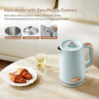 OLEGA Electric Kettle: 1200W Fast Boil Tea Kettles with Tea Infuser 1.5L - Image 3