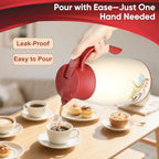 Thermal Coffee Carafe 40.5 Oz, Hot/Cold 12H Leak-Proof Spout for Coffee/Tea - Image 5