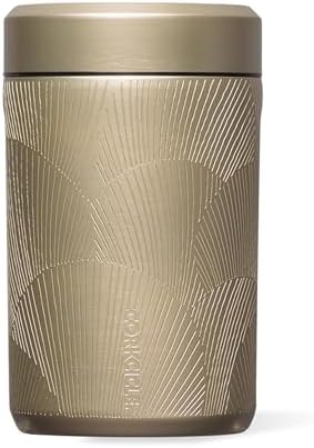 Corkcicle Keep Fresh Canister - Preserves Freshness for Coffee Beans & Pantry Items - Airtight Seal - Internal Air Compressor - BPA-Free - Gift for Coffee Lovers - Champagne Dreams by Corkcicle