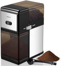 Electric Burr Coffee Grinder, Reemix Automatic Flat Burr Coffee by Reemix