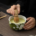 8-Pcs Japanese Matcha Tea Set – Hand-Painted Ceramic - Image 5