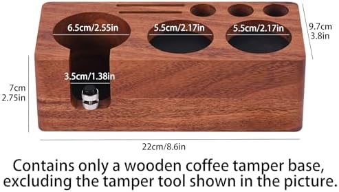 Espresso Tamping Station 54mm for Breville Machines | Barista Workstation with Tamper, Distributor, Normcore Counter Organizer, Portafilter Holder & Multi-Accessory Storage - Image 2