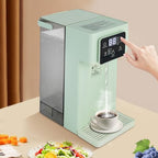 3L Instant Hot Water Dispenser, 1500W Electric Tea Kettle Large Water Boiler Maker Countertop Rectangular Water System Dispenser with NTC Probe Detect for Homes Offices Schools by Unknown