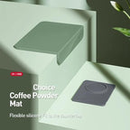 Silicone Coffee Tamping Mat Flexible Espresso Barista Accessory Tamper Pad Accessories(Grey Large) - Image 3