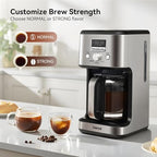 Gevi 14‑Cup Drip Coffee Maker, Programmable With Glass Carafe - Image 5