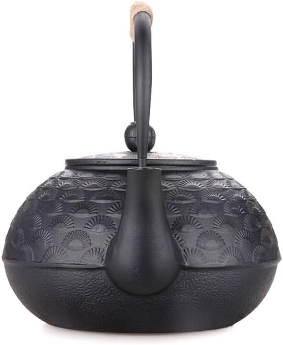 KYUSAR Japanese Cast Iron Teapot Chinese Teapot Cast Iron Teapot 1.8L/1800ML Japanese Tea Pot Teapots Tea Kettle Uncoated Kettle for Family Afternoon Tea Tetsubin Tea Pot - Image 7