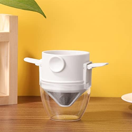 Portable Coffee Filter Maker Stainless Steel Holder Reusable Paperless Pour Over Cup Dripper - Image 3