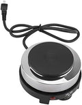Mini Stove,Portable 500W Electric Mini Stove Hot Plate Multifunction Home Heater (US Plug 110V), suitable for the soup and the porridge,hot pot by Diyeeni
