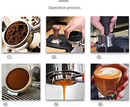 Bottomless Portafilter 58mm Portafilter Naked Portafilter Espresso Portafilter Coffee Portafilter with Stainless Steel Body and Suitable, Style A - Image 4