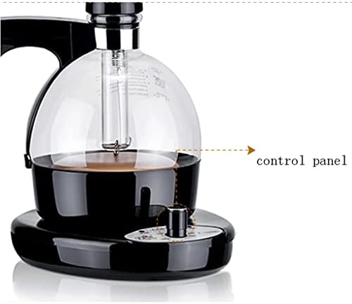JITEM Cafetera Syphon Vacuum Coffee Maker Glass Electric Siphon Pot Knob Operation Keep Warm Function 500W 360ML Manual Preparation Mode for Coffee or Tea - Image 3