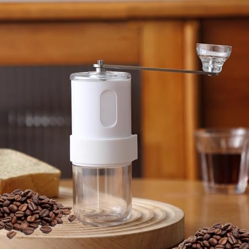 Portable Manual Coffee Grinder with Adjustable Ceramic Burr Soys Grinder Coffee MillFor Freshly Ground Coffee - Image 2