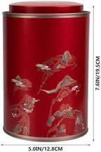 Tea Tinplate Canister Metal Jar with Airtight Lid - Image 6