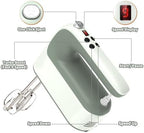 Yomelo 9-Speed Digital Hand Mixer Electric, 400W Powerful DC Motor, Hand Mixer Electric Handheld with Snap-On Storage Case, 5 Stainless Steel Accessories, Beaters, Dough Hooks, Whisk(Light Green) - Image 2