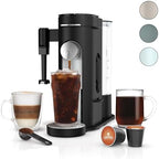Ninja PB051 Pods & Grounds Specialty Single-Serve Coffee Maker, Compatible with K-Cups, Built-In Milk Frother, 6-oz. Cup to 24-oz. Travel Mug Sizes, Black (Renewed) by Amazon+Renewed