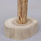Tree Shape Solid Wood Coffee Tea Cup Drain Storage Holder Stand Home Kitchen Mug Display Rack (Color : Wood color, Size : 9x8x25cm) - Image 6