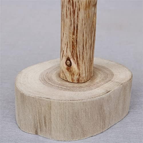 Tree Shape Solid Wood Coffee Tea Cup Drain Storage Holder Stand Home Kitchen Mug Display Rack (Color : Wood color, Size : 9x8x25cm) - Image 6