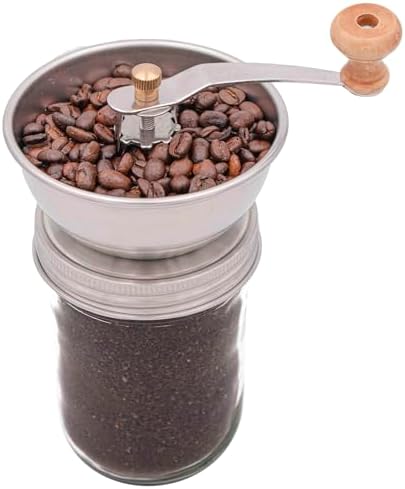 Mason Jar Lifestyle Coffee & Spice Grinder Lid for Wide Mouth Mason Jars – Manual Ceramic Grinder Attachment – Grind Spices or Coffee Directly into Jar - Image 3