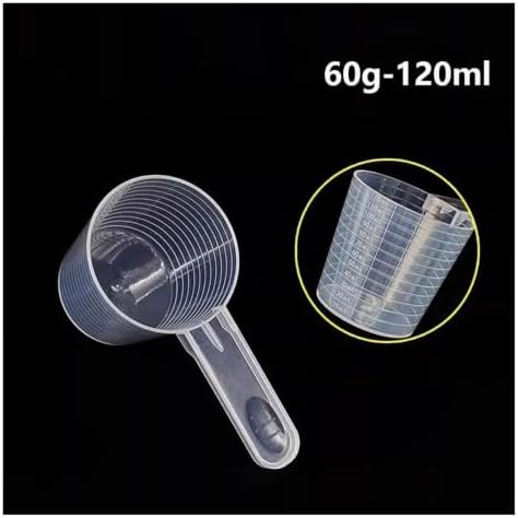 5PCS Plastic Measuring Spoon Set, Coffee Scoop with Scale - Image 2