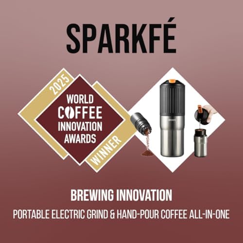 Portable Pour Over Coffee Maker, Rechargeable Electric Grinder with Stainless Steel Conical Burr, Integrated Hand Brew Kit with Stainless Steel Filter Dripper & Travel Mugs, for Camping, Outdoors - Image 2